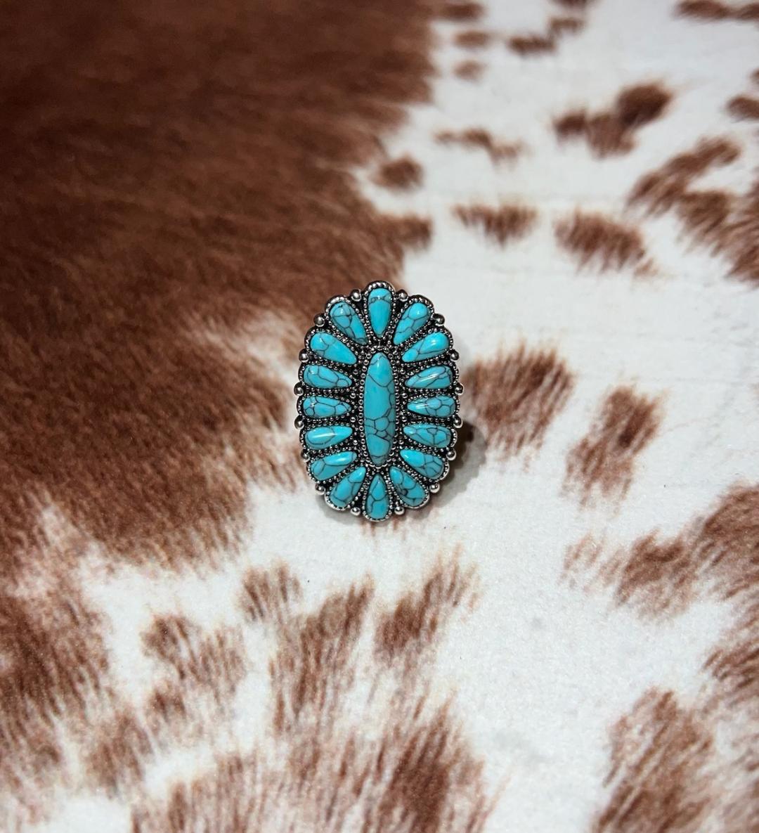 Cachi Turquoise Ring