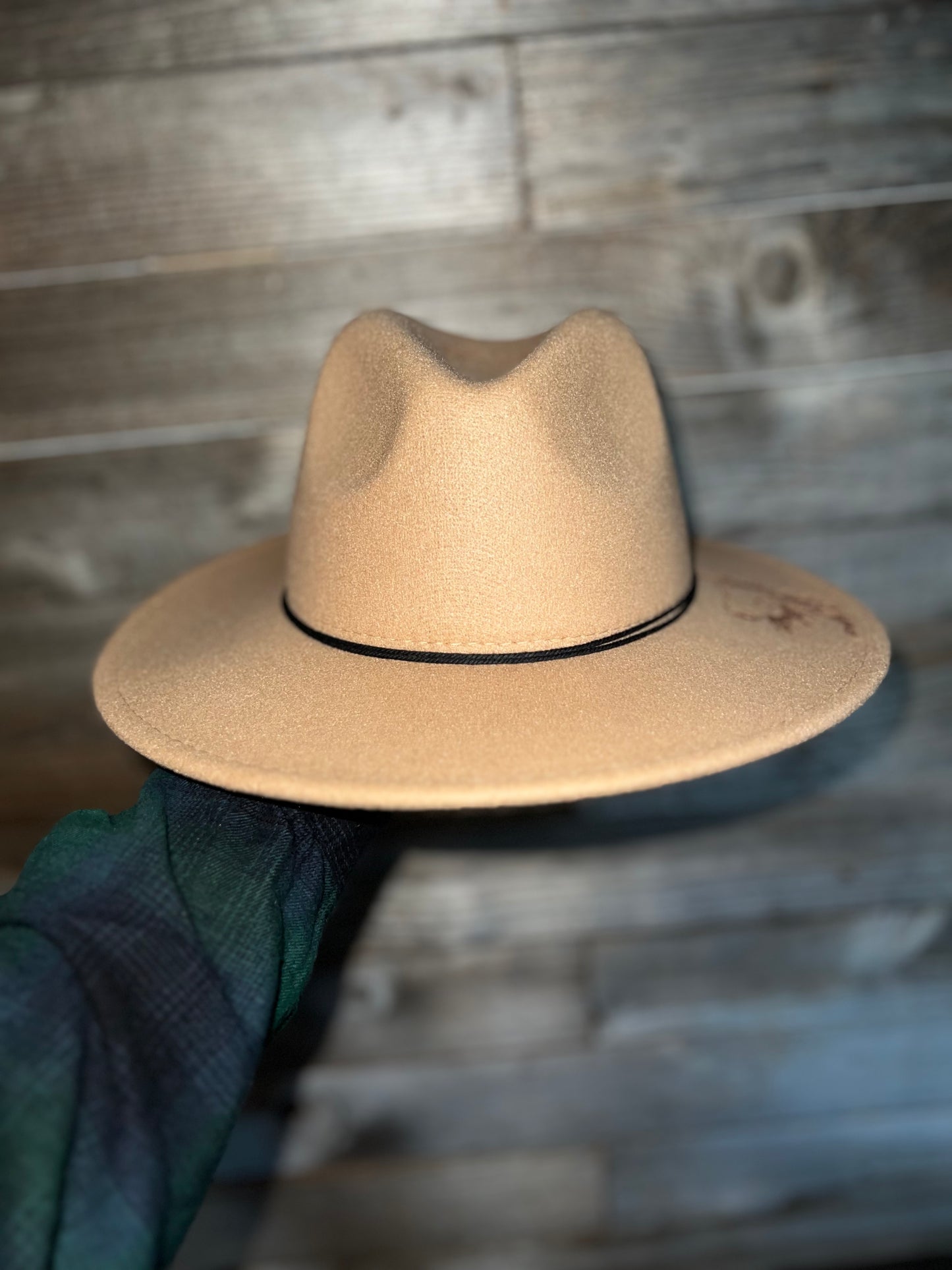 Burned Horse Cowgirl Hat