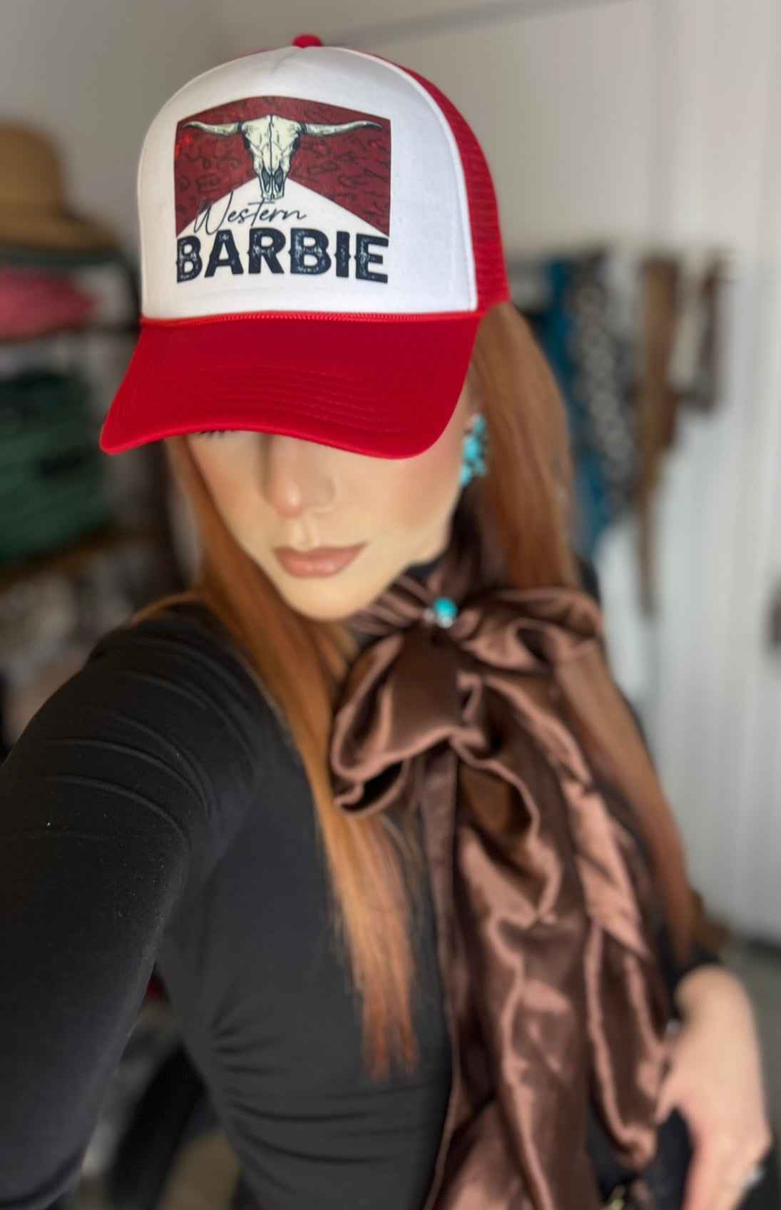 Western Barbie Trucker Hat