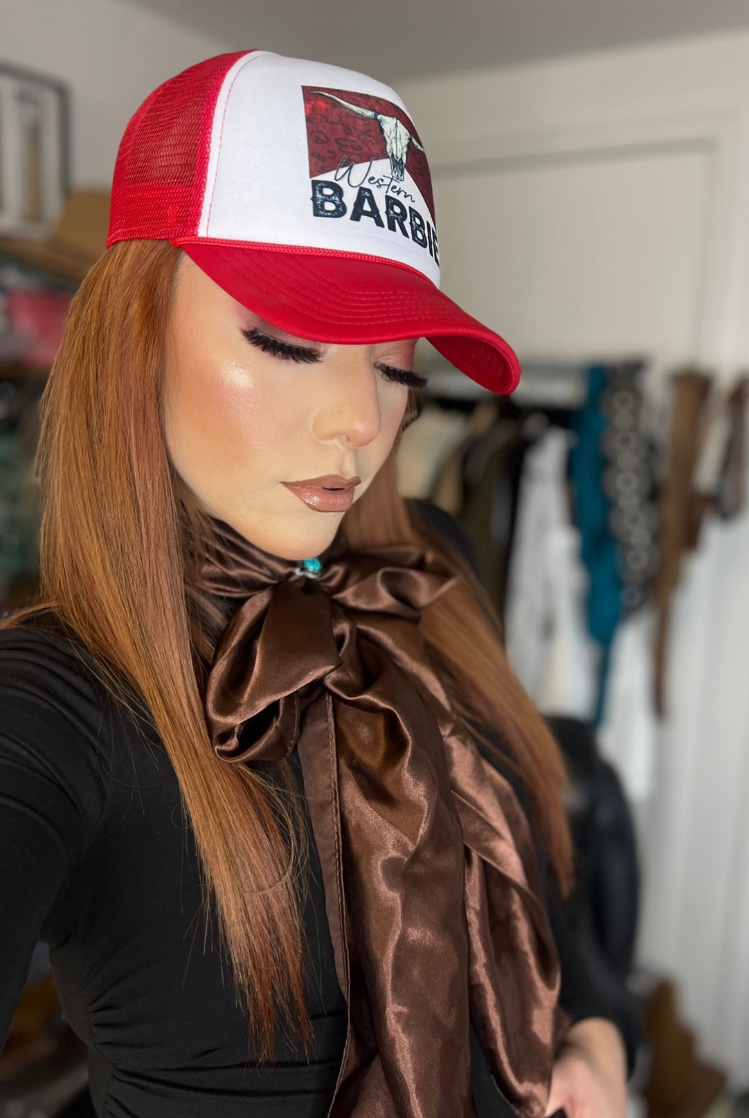 Western Barbie Trucker Hat